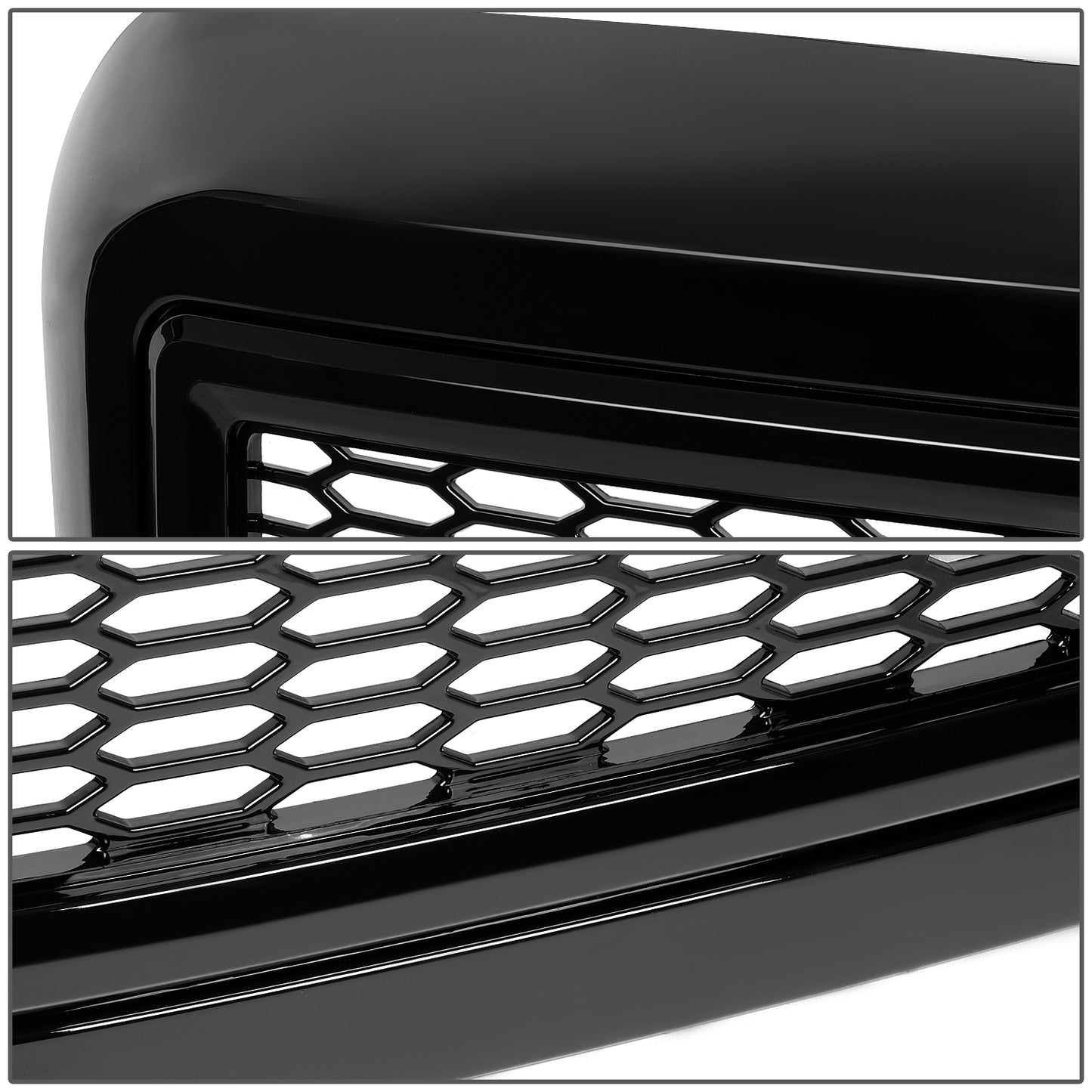 PARRILLA GRILLE - 08-10 FORD F-250, F-350, F-450, F-550 - HONEYCOMB MESH - BLACK