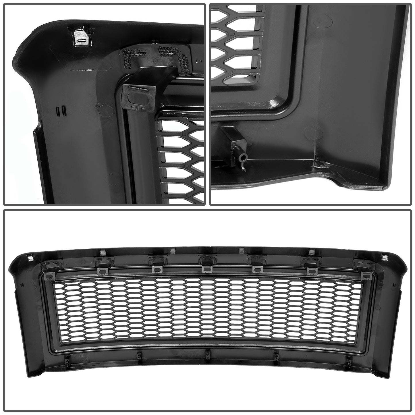 PARRILLA GRILLE - 08-10 FORD F-250, F-350, F-450, F-550 - HONEYCOMB MESH - BLACK
