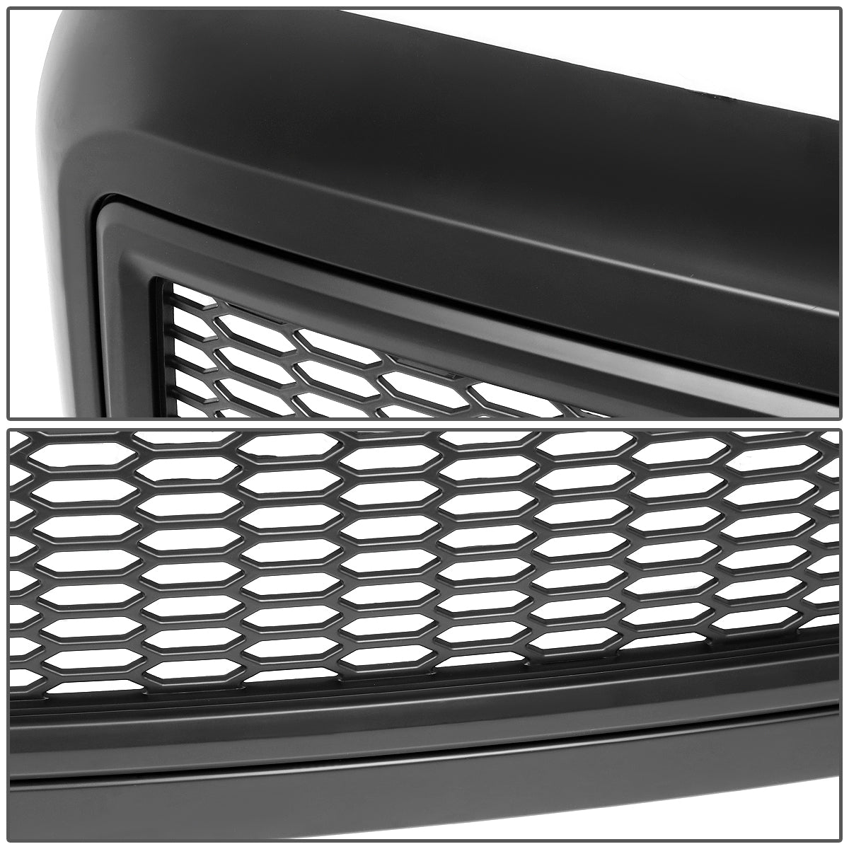 PARRILLA GRILLE - 08-10 FORD F-250, F-350, F-450, F-550 - HONEYCOMB MESH - MATTE BLACK