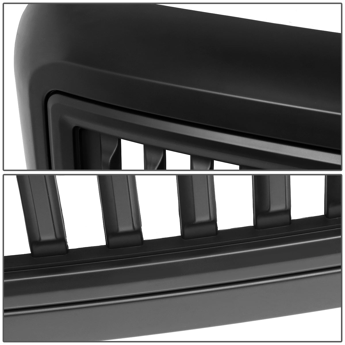 PARRILLA GRILLE - 08-10 FORD F-250, F-350, F-450, F-550 - VERTICAL FENCE STYLE - MATTE BLACK