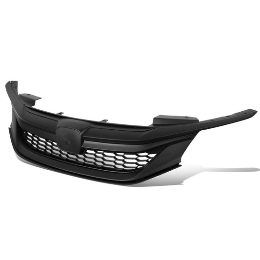 PARRILLA GRILLE - 16-17 HONDA ACCORD 4-DR - HONEYCOMB MESH - MATTE BLACK