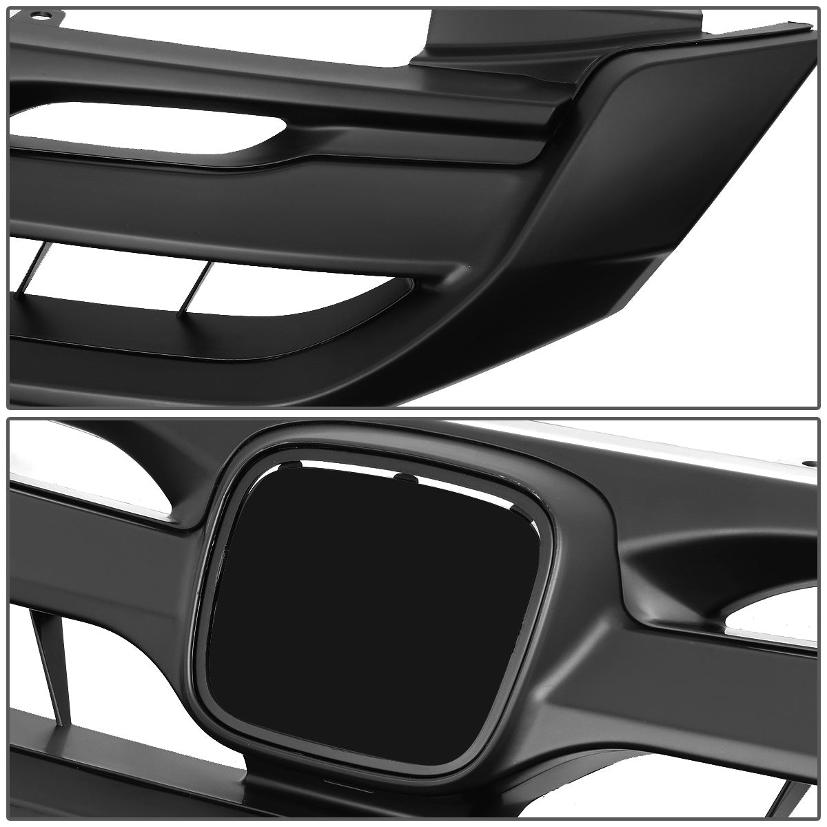 PARRILLA GRILLE - 13-15 HONDA ACCORD 4-DR - MATTE BLACK