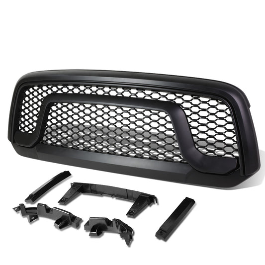 PARRILLA GRILLE GUARD - 13-17 DODGE RAM 1500 - UNPAINTED - BLACK