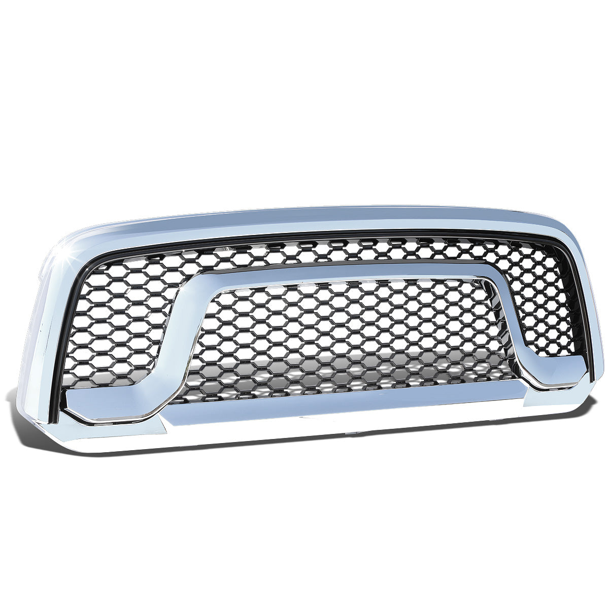PARRILLA GRILLE GUARD - 13-17 DODGE RAM 1500 - UNPAINTED - CHROME