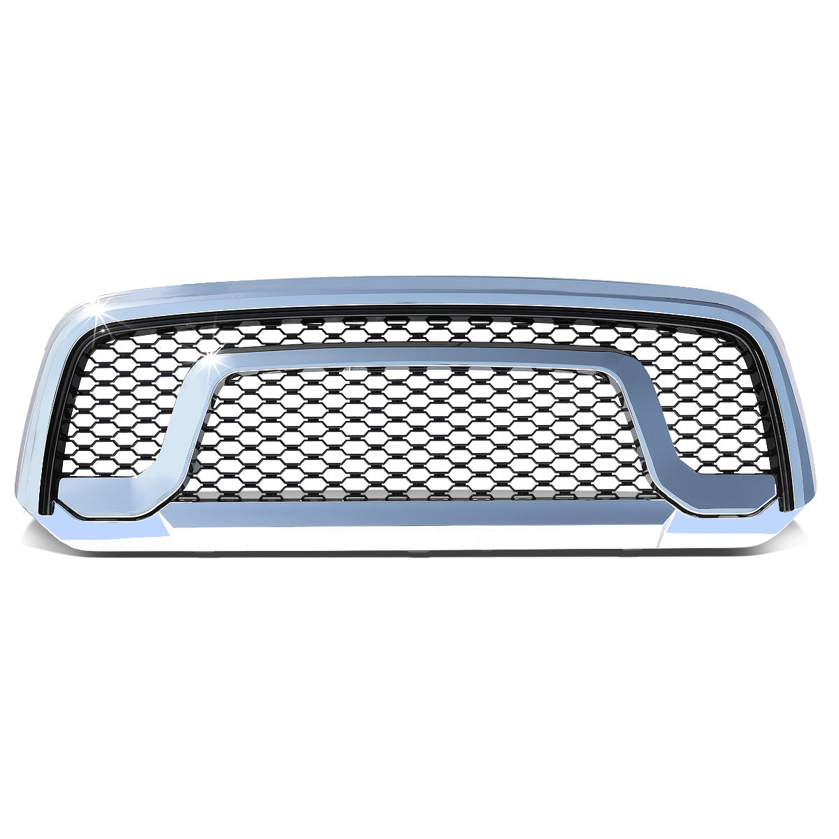 PARRILLA GRILLE GUARD - 13-17 DODGE RAM 1500 - UNPAINTED - CHROME