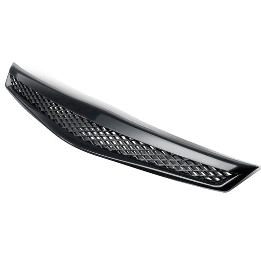 PARRILLA GRILLE - 96-98 HONDA CIVIC - TYPE-R STYLE - ABS - BLACK