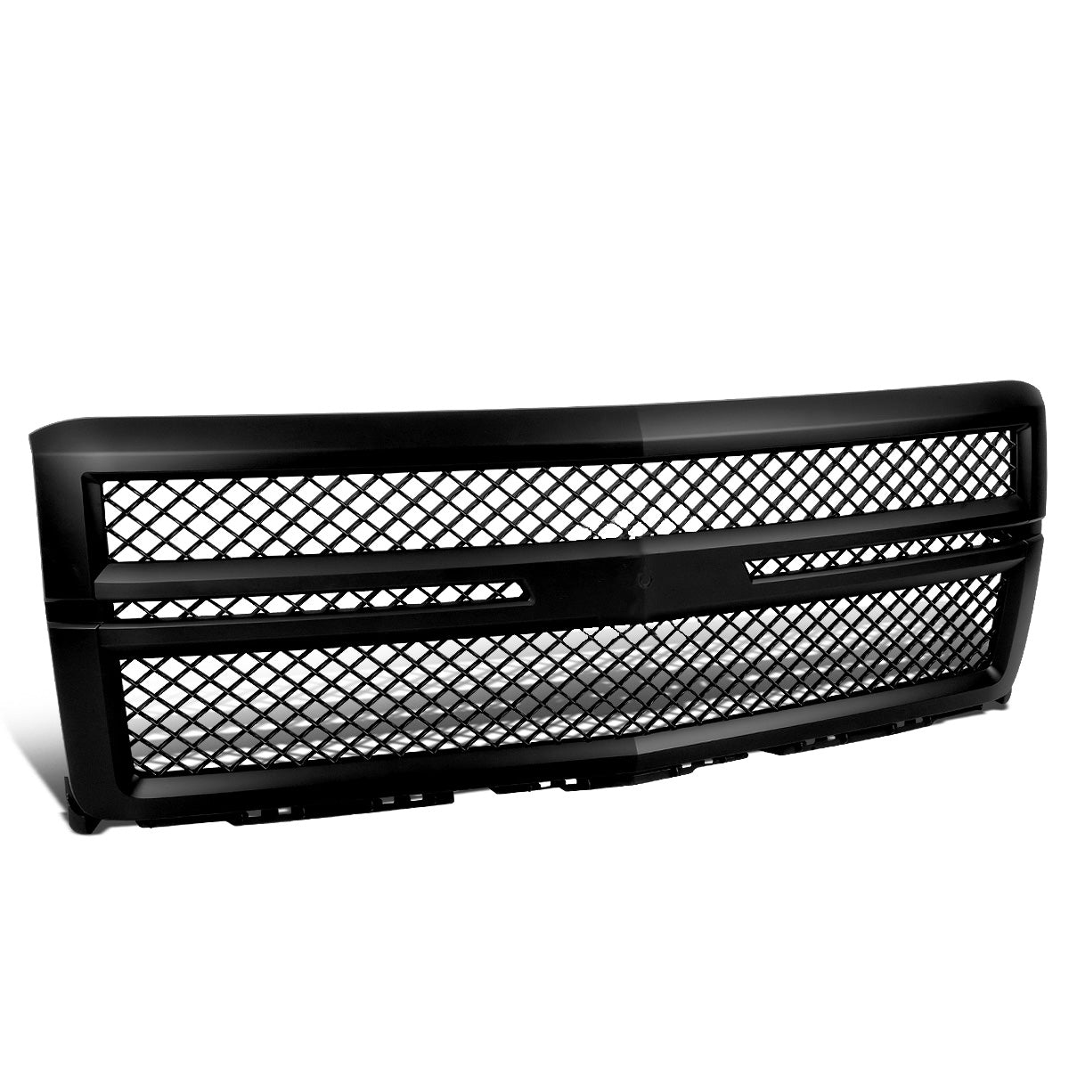 PARRILLA GRILLE - 14-15 CHEVY SILVERADO 1500 - DIAMOND MESH STYLE - FRONT UPPER - ABS - BLACK