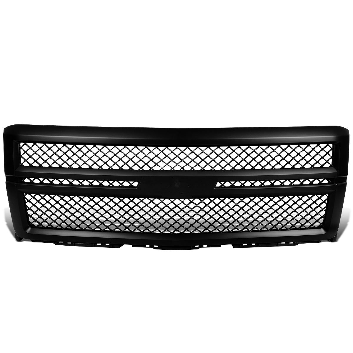 PARRILLA GRILLE - 14-15 CHEVY SILVERADO 1500 - DIAMOND MESH STYLE - FRONT UPPER - ABS - BLACK