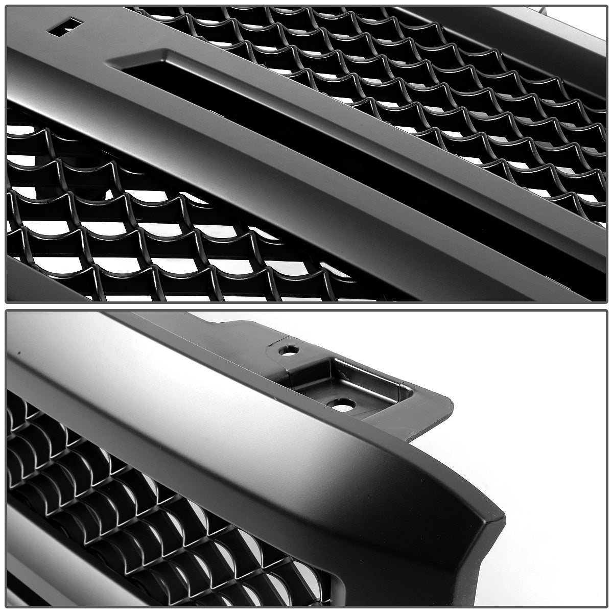 PARRILLA GRILLE - 14-15 CHEVY SILVERADO 1500 - DIAMOND MESH STYLE - FRONT UPPER - ABS - BLACK