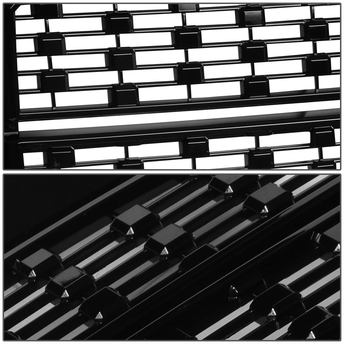 PARRILLA GRILLE - 16-18 GMC SIERRA 1500 - DENALI STYLE - BLACK