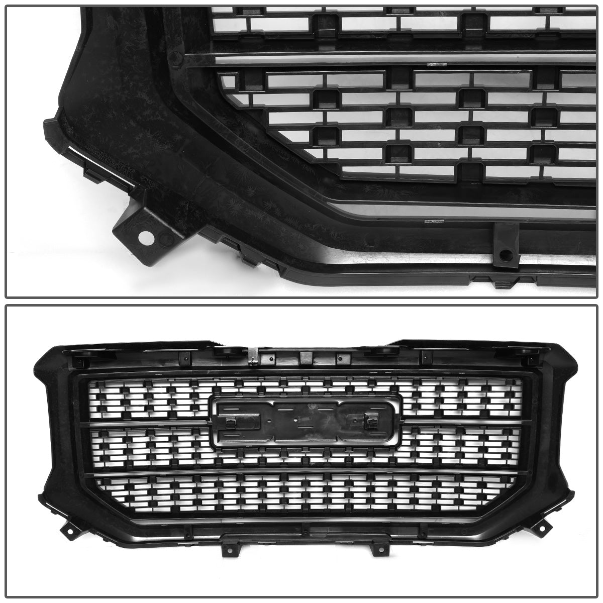 PARRILLA GRILLE - 16-18 GMC SIERRA 1500 - DENALI STYLE - BLACK