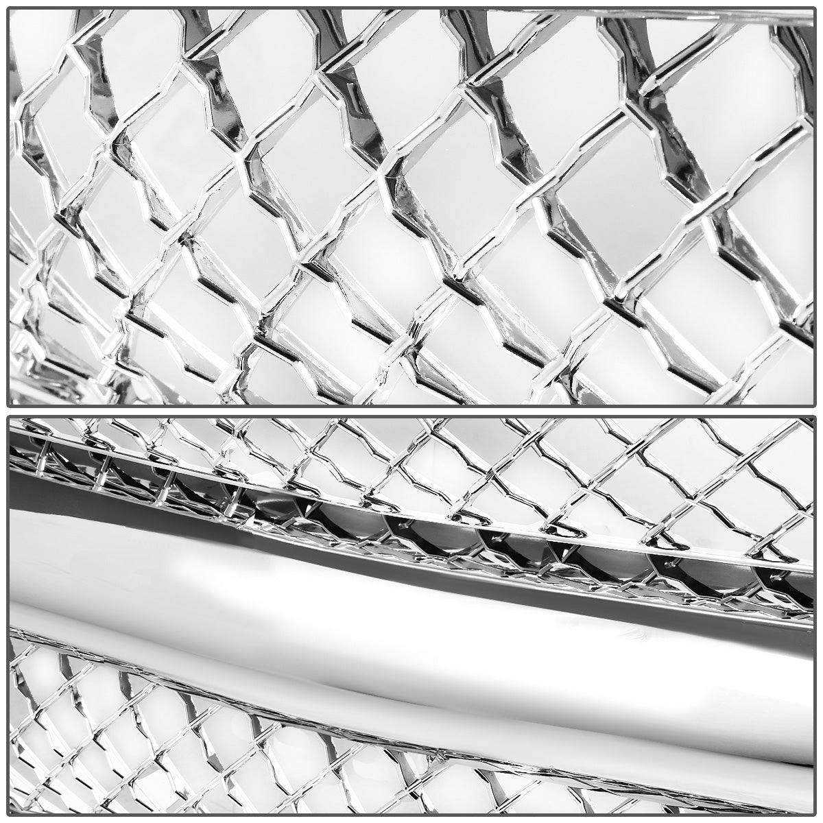 PARRILLA GRILLE - 94 CHEVY BLAZER / 94-99 CHEVY C1500, C2500, K1500, K2500 SUBURBAN / 94-00 CHEVY C2500, C3500, K2500, K3500 / 95-00 CHEVY TAHOE - DIAMOND MESH - CHROME
