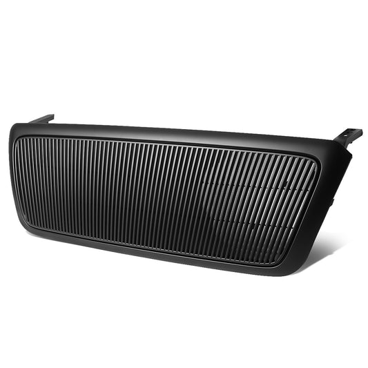 PARRILLA GRILLE - 04-08 FORD F-150 - VERTICAL FENCE STYLE - MATTE BLACK