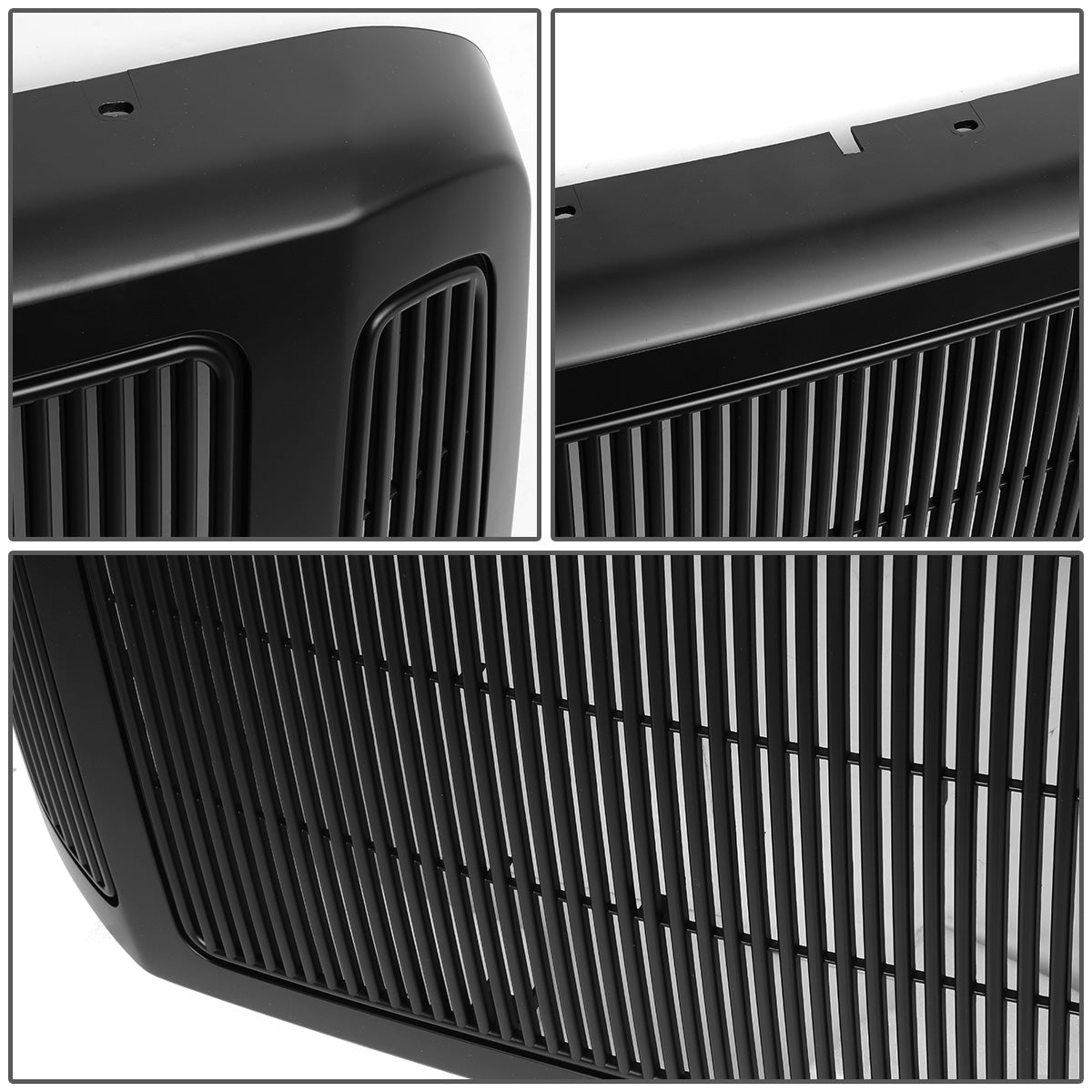 PARRILLA GRILLE - 05-07 FORD F-250 SD, F-350SD, F-450SD, F-550SD - BILLET STYLE - BLACK