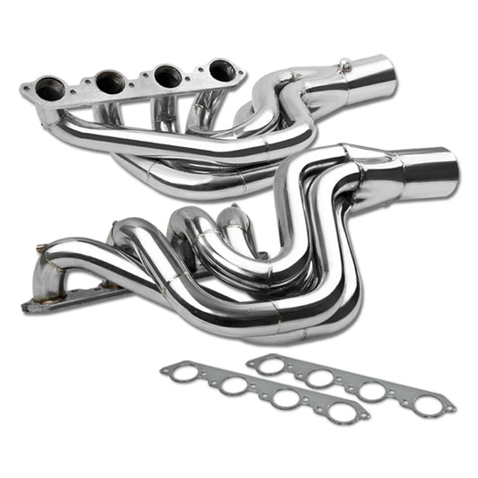 HEADERS STAINLESS STEEL - CHEVY BIG BLOCK WATER INJECTED BBC V-DRIVE JET BOAT