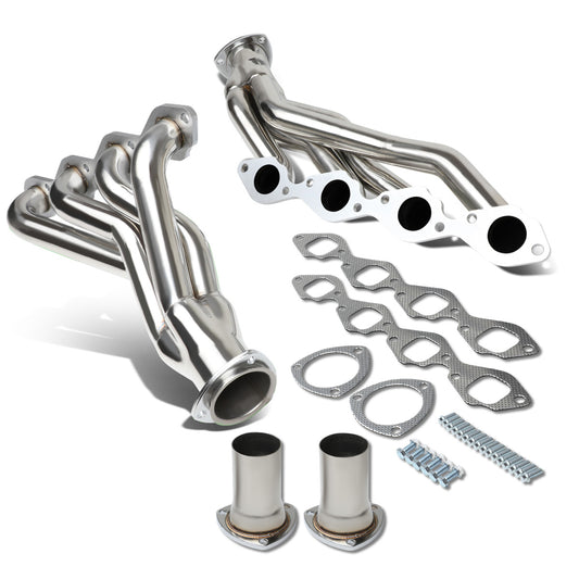 HEADERS STAINLESS STEEL - CHEVY 396 502 454 V8 - GM A BODY BIG BLOCK SHORTY / CIRCLE FLANGE