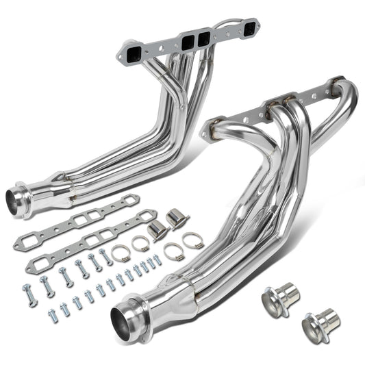 HEADERS STAINLESS STEEL - 68-78 DODGE RAMCHARGER W100, W100 PICKUP, W150, W200, W200 PICKUP / 74-78 PLYMOUTH TRAILDUSTER - ONLY FITS 5.9L, 6.3L, 6.6L, 6.8L, 7.0L, 7.2L V8 - LONG TUBE
