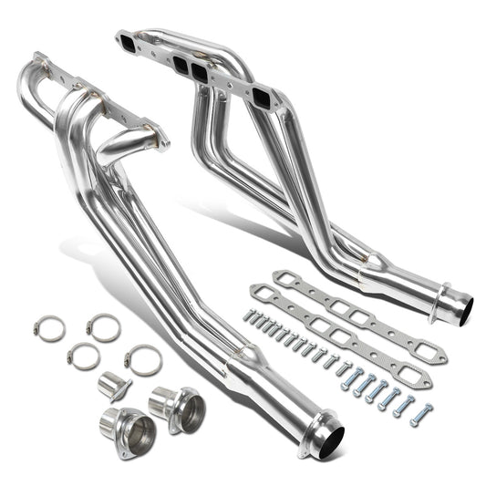 HEADERS STAINLESS STEEL - 77-78 DODGE B200, B300, D150, D200 6.6L 7.2L V8 - LONG TUBE