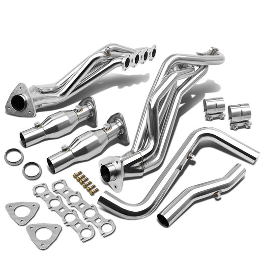 HEADERS STAINLESS STEEL - 99-04 FORD F-150 LIGHTNING 5.4L +DOWNPIPE