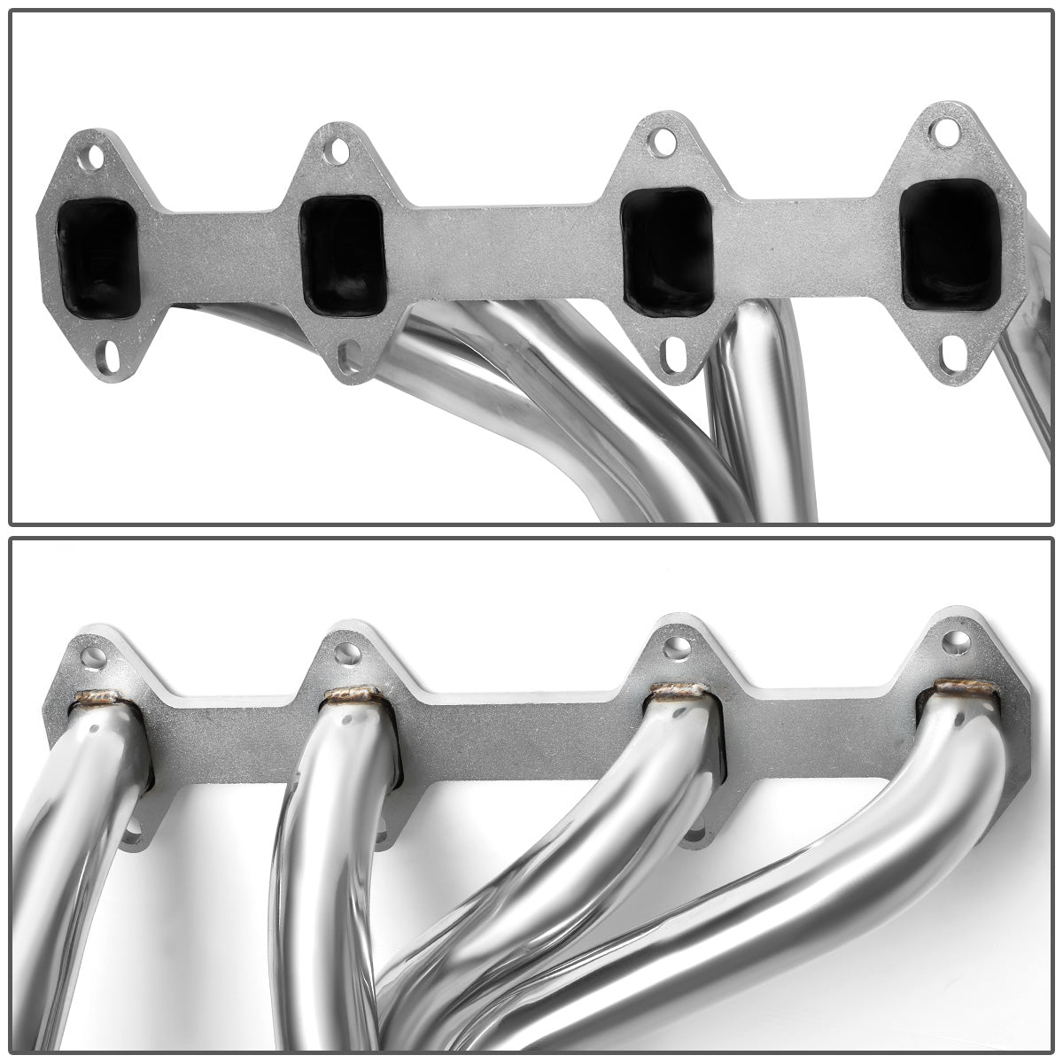 HEADERS STAINLESS STEEL - 66-76 FORD F-100 / F-150 / F-250 V8 352-390 FE - 4WD - LONG TUBE