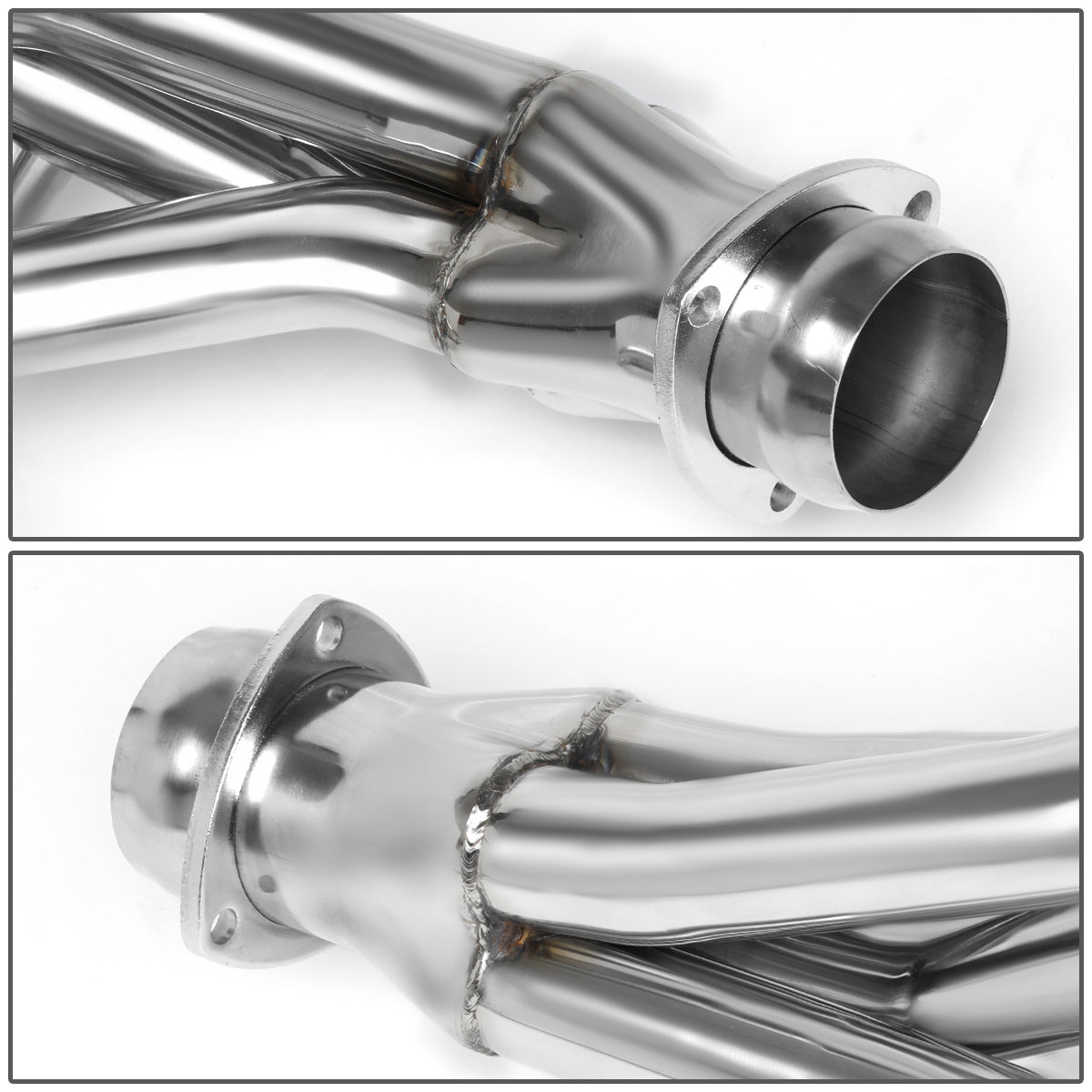 HEADERS STAINLESS STEEL - 66-76 FORD F-100 / F-150 / F-250 V8 352-390 FE - 4WD - LONG TUBE
