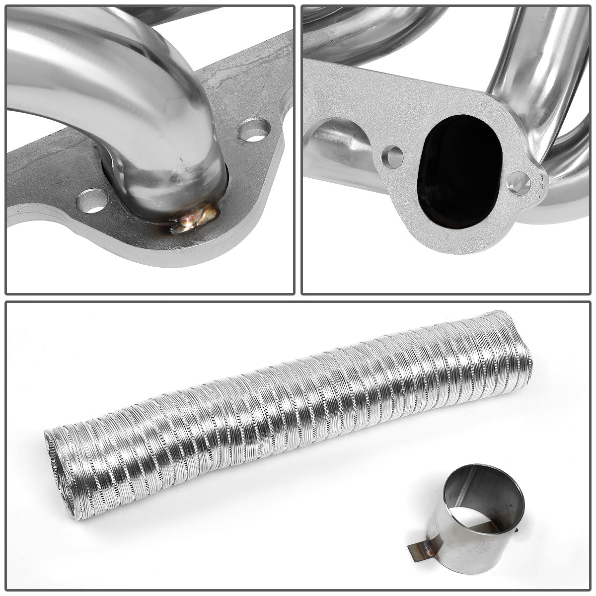 HEADERS STAINLESS STEEL - 83-87 FORD F-250 , F-350 7.5L V8 4WD - LONG TUBE