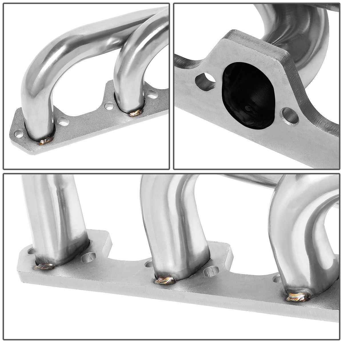 HEADERS STAINLESS STEEL - 87-95 FORD BRONCO / 87-95 FORD F-150 / 87-95 FORD F-250 - FITS 5.0L V8 MODELS ONLY - LONG TUBE