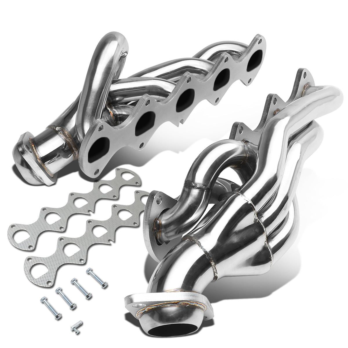 HEADERS STAINLESS STEEL - 05-10 FORD 2WD / 4WD F-250, F-350 6.8L V10 - SHORTY