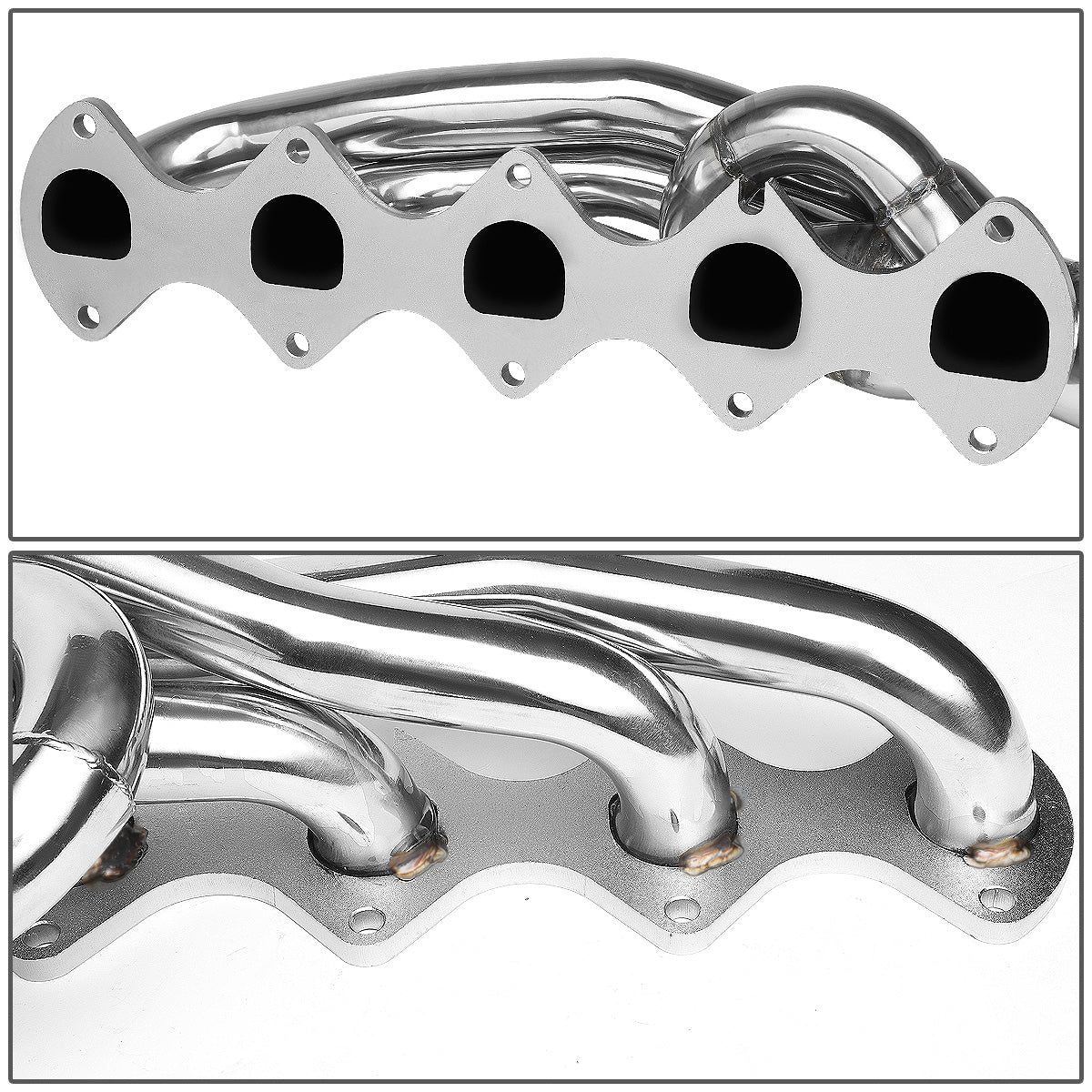 HEADERS STAINLESS STEEL - 05-10 FORD 2WD / 4WD F-250, F-350 6.8L V10 - SHORTY