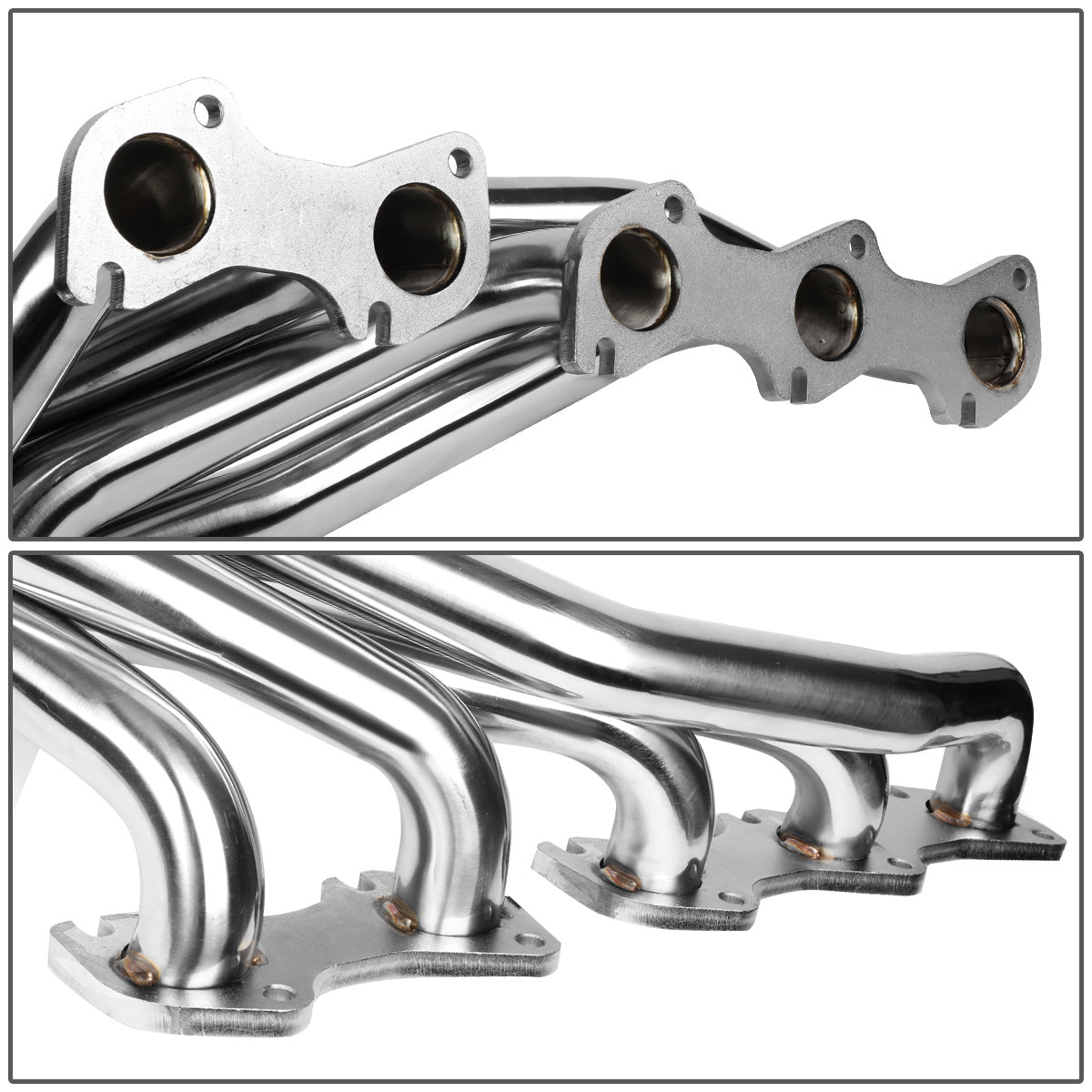 HEADERS STAINLESS STEEL - 99-04 FORD 2WD / 4WD F-250 / F-350 6.8L V10 - MID LENGTH