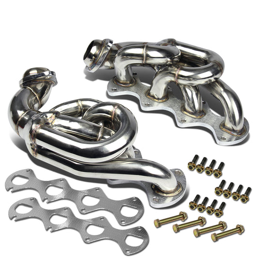 HEADERS STAINLESS STEEL - 05-10 MUSTANG GT/SHELBY 4.6L 281 V8 - SHORTY HEADERS