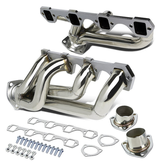 HEADERS STAINLESS STEEL - 62-70 FORD FALCON / 64-73 FORD MUSTANG / 66-70 FORD FAIRLANE / 67-70 MERCURY COUGAR / 71-77 FORD MAVERICK - SHORTY