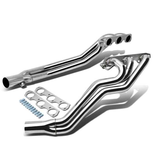 HEADERS STAINLESS STEEL - 94-04 FORD MUSTANG V6 3.6 - LONG TUBE - FITS MODELS WITH EGR , WITHOUT FRONT AIR INJECTION PORTS