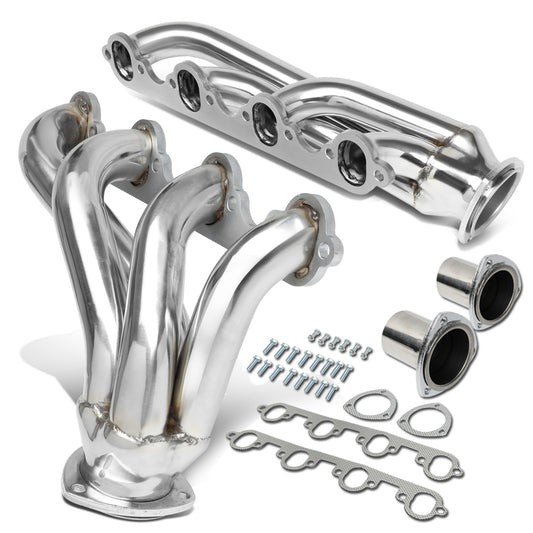 HEADERS STAINLESS STEEL - 57-72 FORD F-100 5.8L, 5.9L, 6.4L V8 - SHORTY