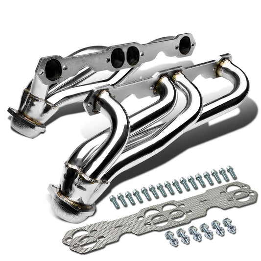 HEADERS STAINLESS STEEL - 88-97 CHEVY/GMC PICK-UP/SUBURBAN/YUKON 5.0/5.7 - TYPE-2