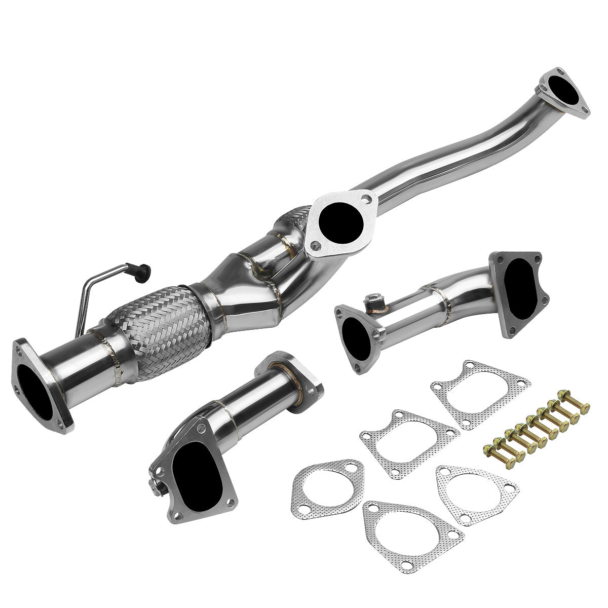 HEADERS STAINLESS STEEL - 03-07 HONDA ACCORD CL7 3.0L V6