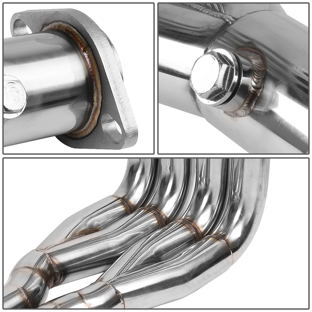HEADERS STAINLESS STEEL - 90-00 HONDA CIVIC/ 94-01 INTEGRA - FOR H22 SWAP ONLY - TRI-Y