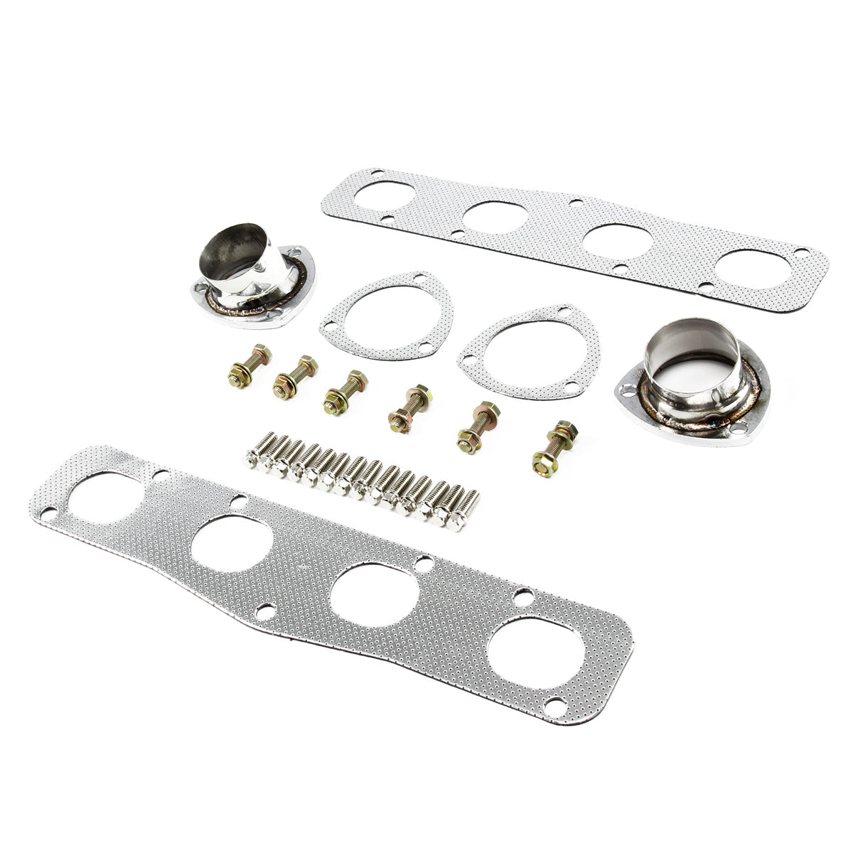 HEADERS STAINLESS STEEL - 51-58 CHRYSLER / DODGE D-501 HEMI BLOCK V8 331 / 354 / 392CU.IN. HOT ROD SHORTY