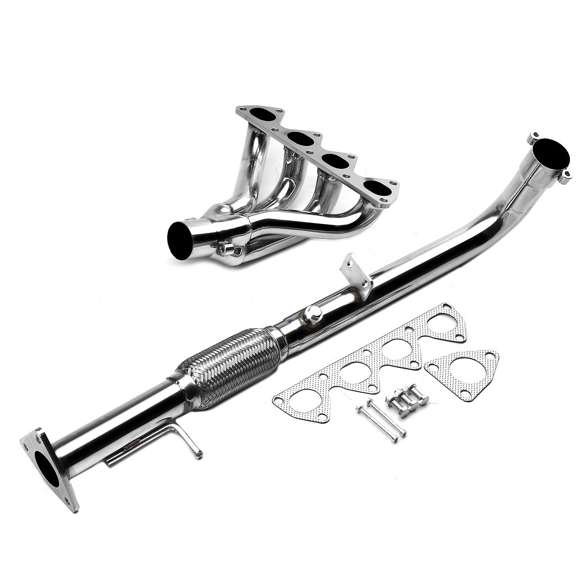 HEADERS STAINLESS STEEL - 93-96 HONDA PRELUDE VTEC 2.2 4CYL H22 H22A1 BB1 - 4-1 STYLE