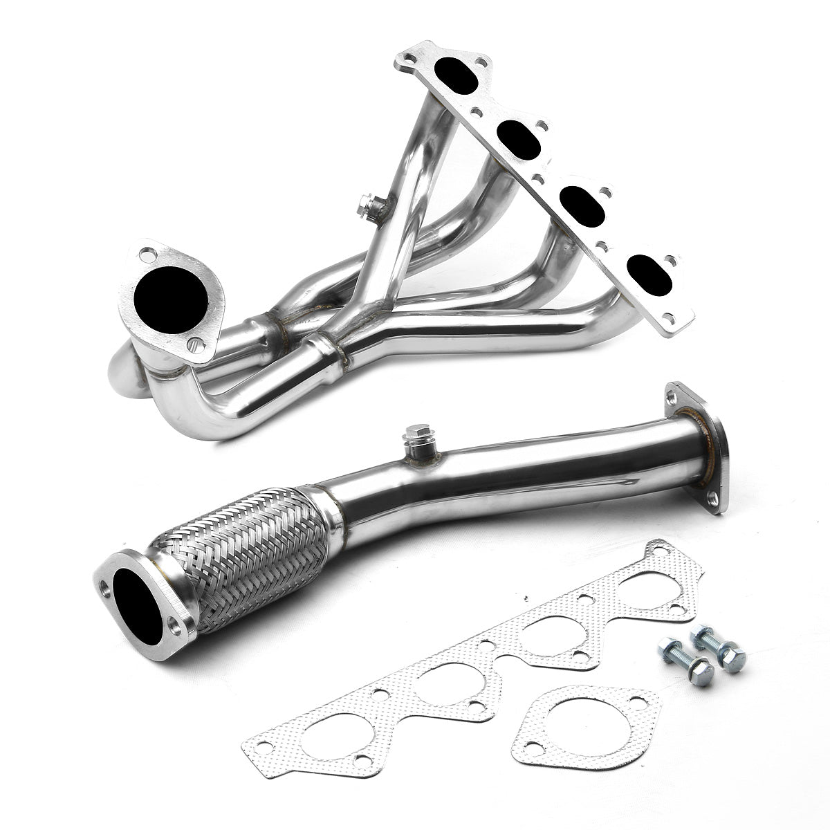 HEADERS STAINLESS STEEL - 97-01 HYUNDAI TIBURON 4CYL