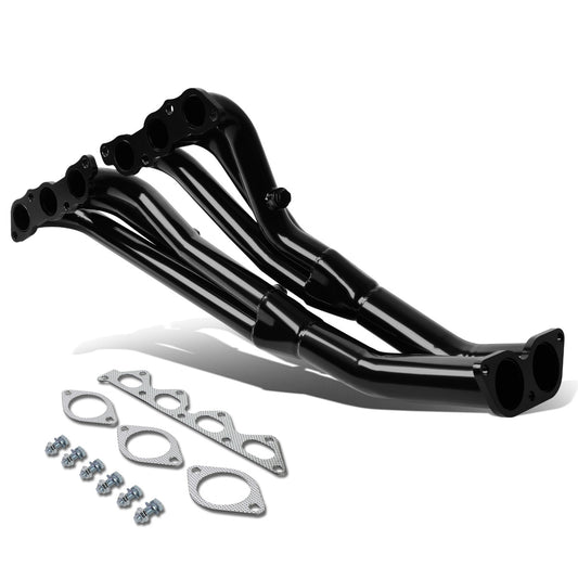 HEADERS STAINLESS STEEL - 01-05 LEXUS IS300 ALTEZZA XE10 2JZ-GE 2JZGE 6CYL - GLOSSY BLACK