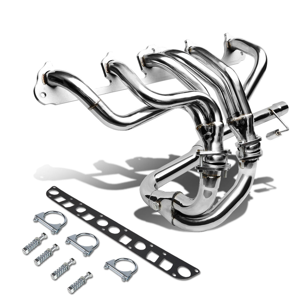 HEADERS STAINLESS STEEL - 91-99 JEEP GRAND CHEROKEE WRANGLER YJ TJ XJ 4.0 6CYL - W/ Y-PIPE