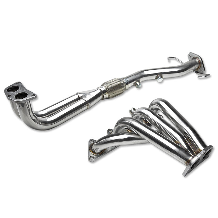 HEADERS STAINLESS STEEL - 02-03 MITSUBISHI LANCER 2.0L ES LS OZ - 4-2-1 TRI-Y TYPE-2