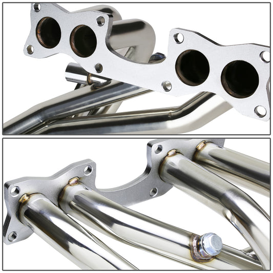 HEADERS STAINLESS STEEL - 90-97 NISSAN HARDBODY PICKUP / D21 2.4L LONG TUBE