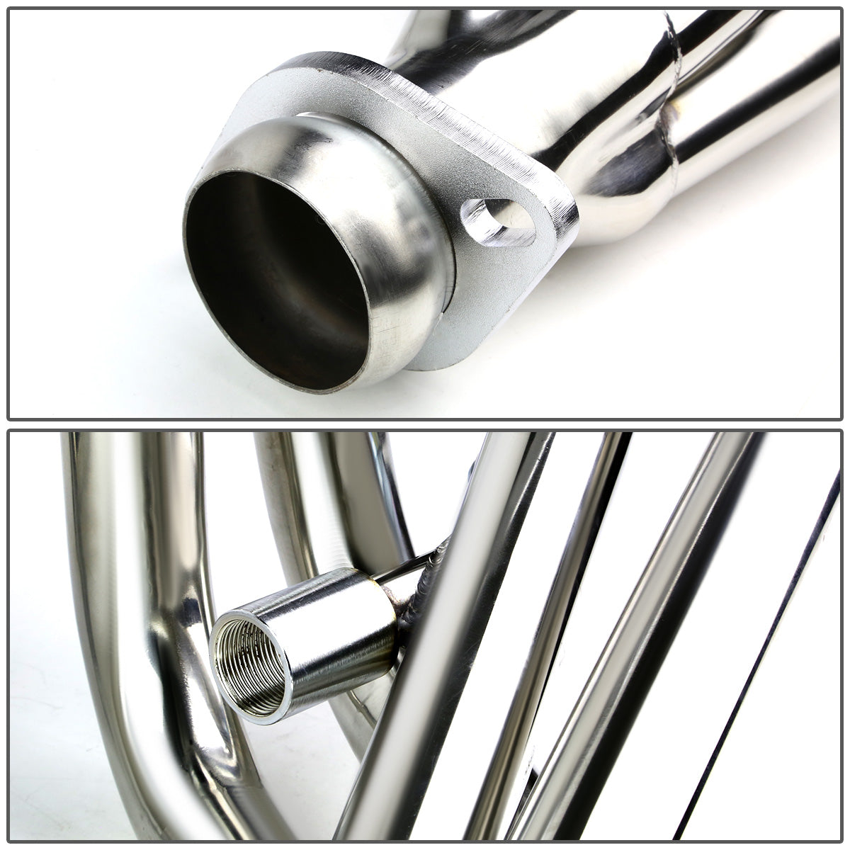 HEADERS STAINLESS STEEL - 90-97 NISSAN HARDBODY PICKUP / D21 2.4L LONG TUBE