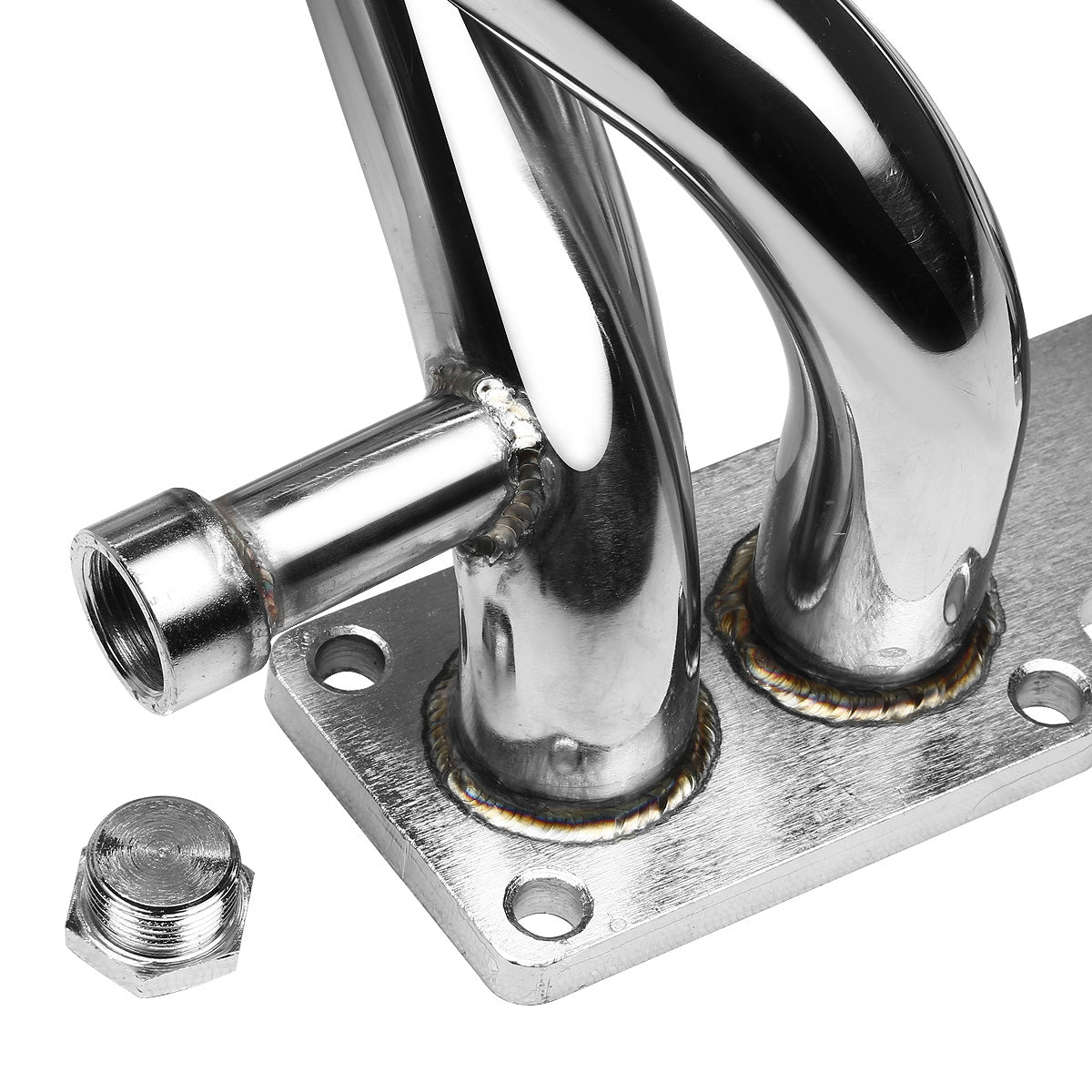 HEADERS STAINLESS STEEL - 89-94 NISSAN 240SX S13 SILVIA KA KA24E SOHC + DOWNPIPE