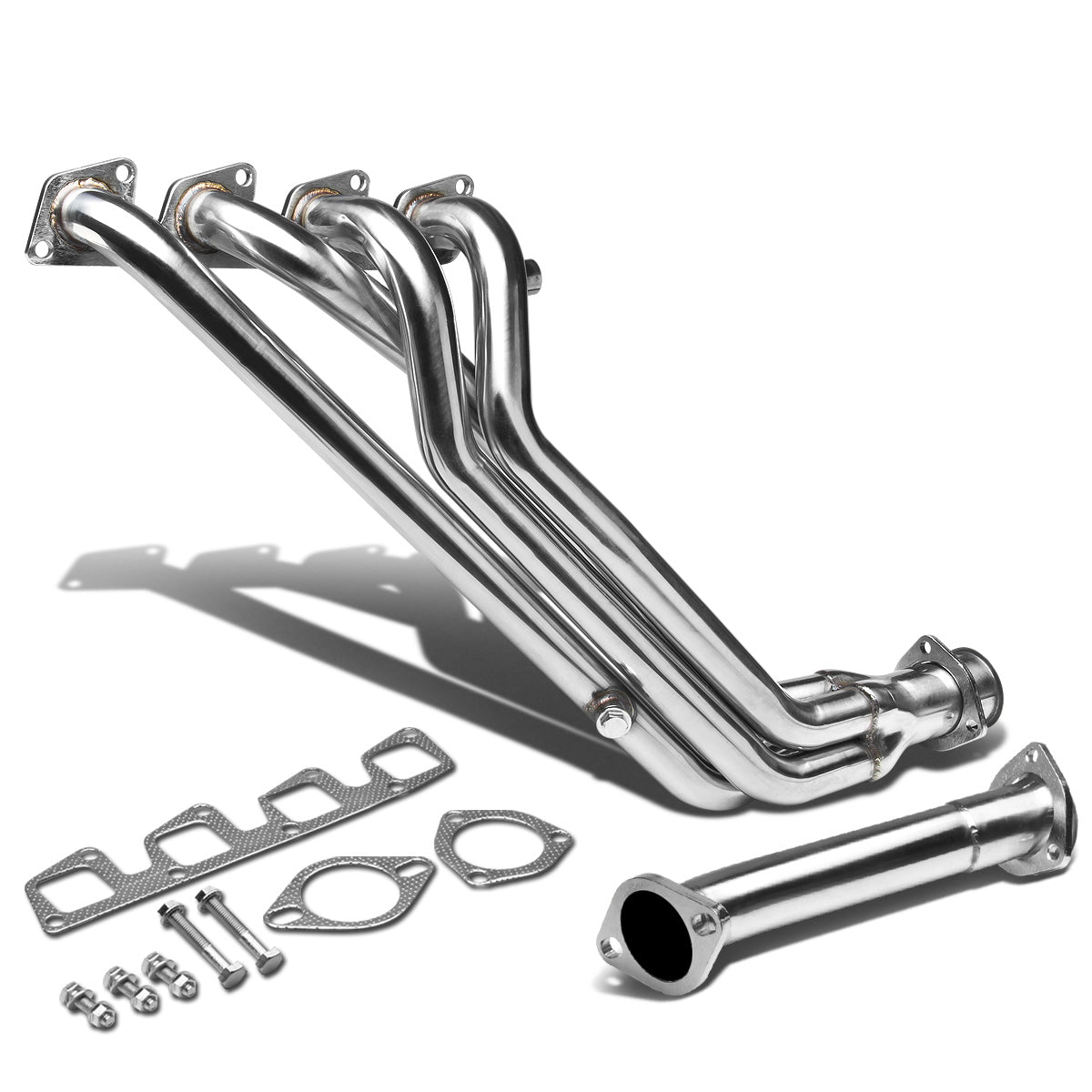 HEADERS STAINLESS STEEL - 89-94 NISSAN 240SX/180SX S13 SILVIA KA24DE + DOWNPIPE