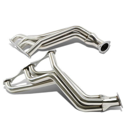 HEADERS STAINLESS STEEL - 35-48 CHEVY SMALL BLOCK FAT FENDERWELL STREET ROD 265-400 CU. IN. V8 - PLAIN