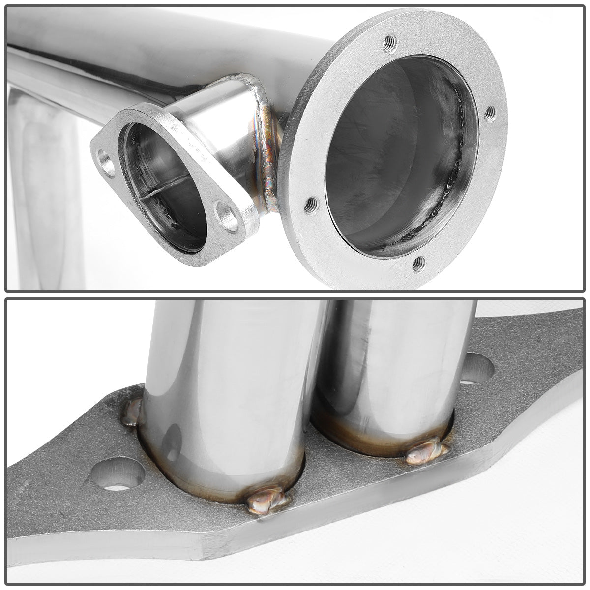 HEADERS STAINLESS STEEL - 70-96 CHEVY SMALL BLOCK HUGGER SBC 283 / 305 / 327 / 350 / 400 - LAKE STYLE