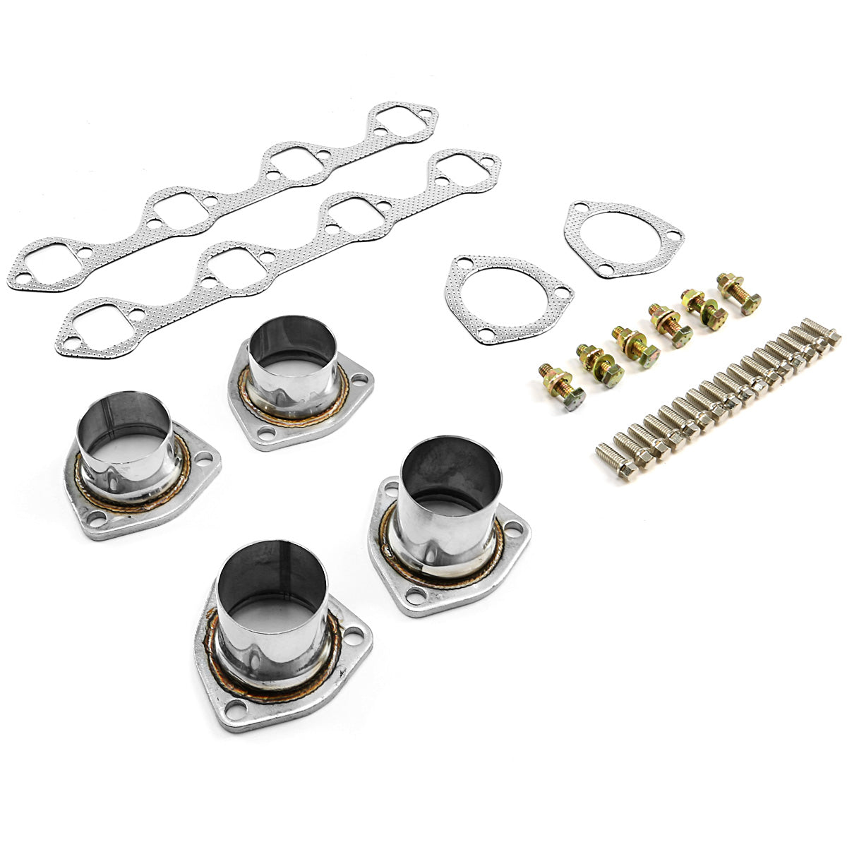 HEADERS STAINLESS STEEL - 27-34 FORD SMALL BLOCK PLAIN 289-302-351 CU.IN. V8